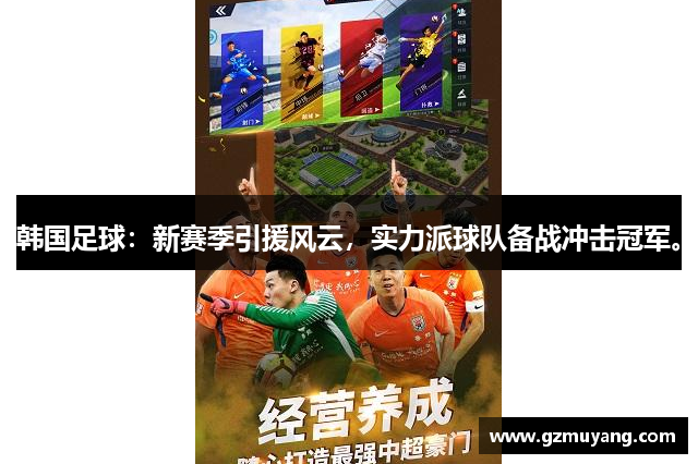 韩国足球：新赛季引援风云，实力派球队备战冲击冠军。